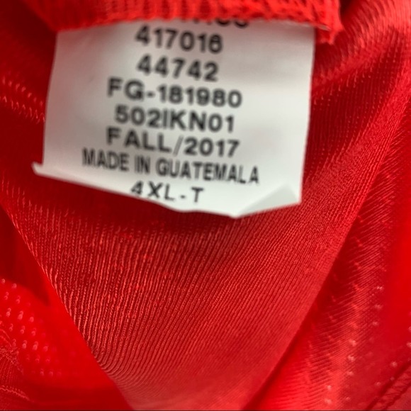 NFL Buccaneers Ndamukong Suh Jersey SIGNED NWT Men’s Size 4XL - Picture 10 of 11